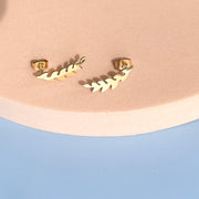 Fern Stud Earrings