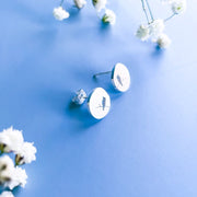 Bird On A Branch Stud Earrings