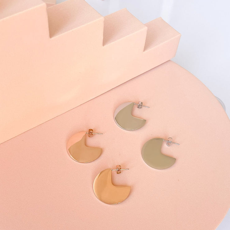 Pacman Stud Earrings