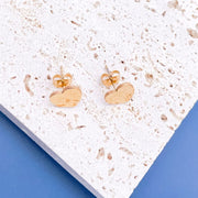 Angel Heart Stud Earrings