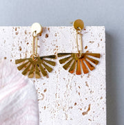 Fan Dangle Earrings