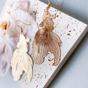 Koi Fish Drop Earrings