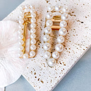 Queen Of Pearls Hair Clips