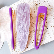 Purple Haze Three Piece Hair Clip Set