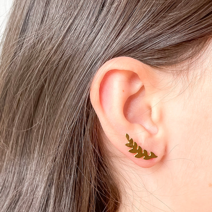 Fern Stud Earrings