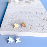 Puzzle Stud Earrings