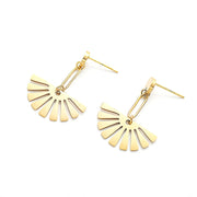 Fan Dangle Earrings