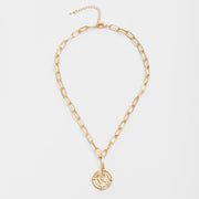 Roman Gold Coin Necklace