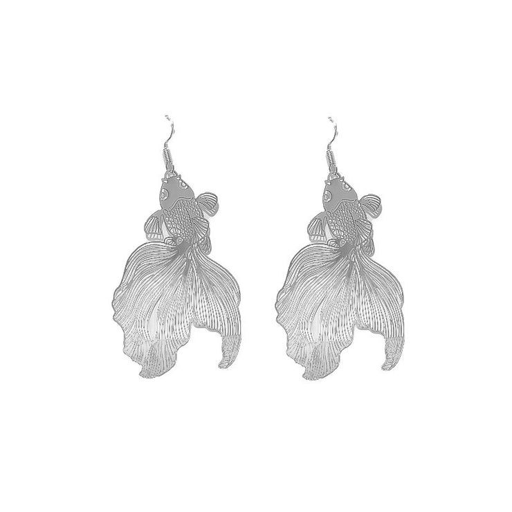 Koi Fish Drop Earrings