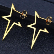 Punk Star Stud Earrings